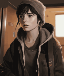 Jodie Beyond Two Souls Character Diamond Painting