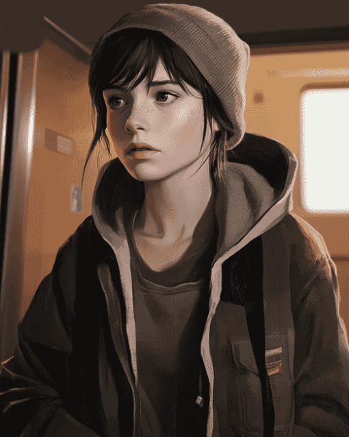 Jodie Beyond Two Souls Character Diamond Painting