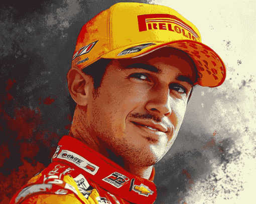 Joey Logano Racing Diamond Painting