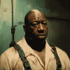 John Coffey Movie Iconic Scene Diamond Painting