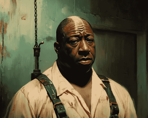 John Coffey Movie Iconic Scene Diamond Painting