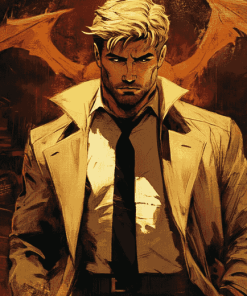 John Constantine Animated Series Diamond Painting