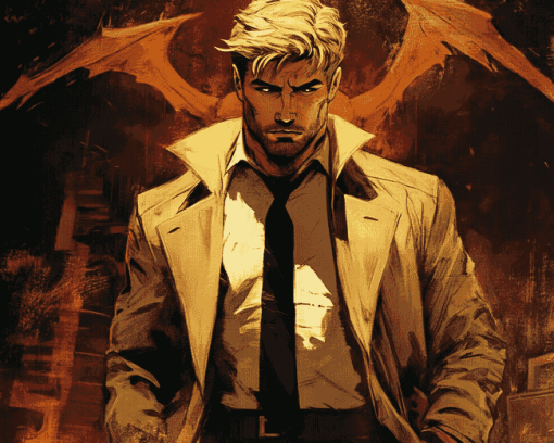 John Constantine Animated Series Diamond Painting