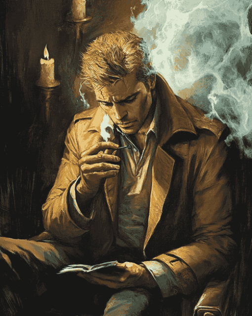 John Constantine Animated Series Diamond Painting