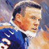 John Elway Iconic Athlete Diamond Painting