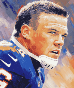 John Elway Iconic Athlete Diamond Painting