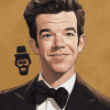 John Mulaney Celebrity Diamond Painting