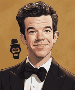 John Mulaney Celebrity Diamond Painting