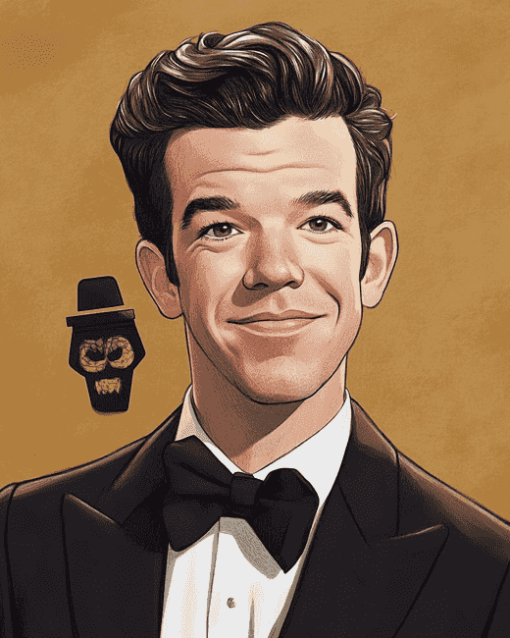 John Mulaney Celebrity Diamond Painting