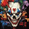 Joker Skeleton Art Diamond Painting