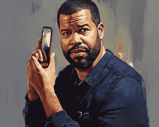 Jordan Peele Celebrity Diamond Painting