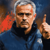 Jose Mourinho Football Icon Diamond Painting