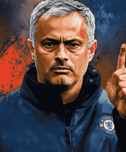 Jose Mourinho Football Icon Diamond Painting