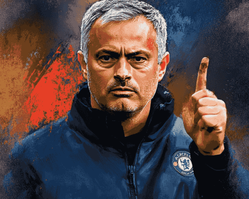 Jose Mourinho Football Icon Diamond Painting