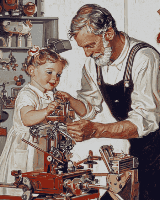 Joseph Christian Leyendecker Vintage Diamond Painting