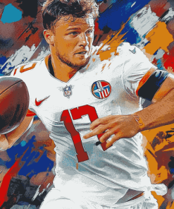 Josh Allen Football Star Diamond Painting