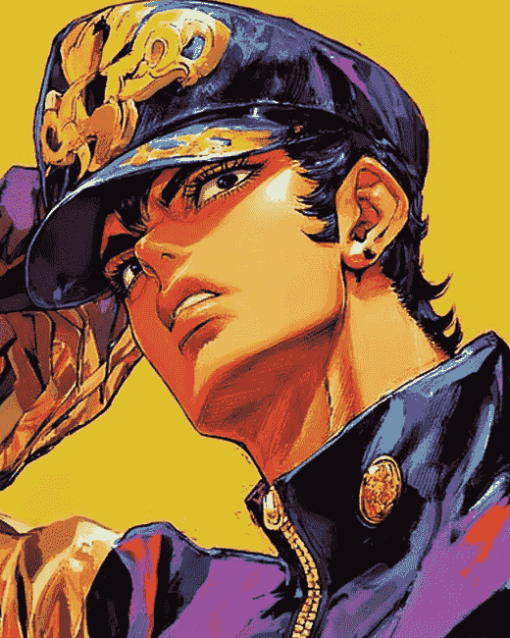 Josuke Higashikata Anime Diamond Painting