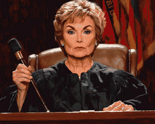 Judge Judy Celebrity Diamond Painting