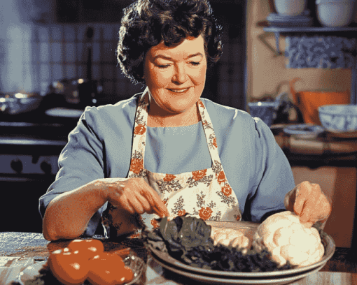 Julia Child TV Show Series Diamond Painting