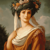 Julie Roman Goddess Vintage Painting Diamond Painting