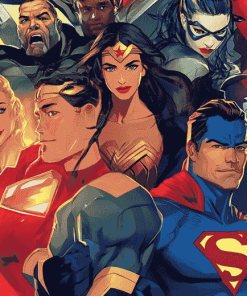 Justice League Superheroes Diamond Painting