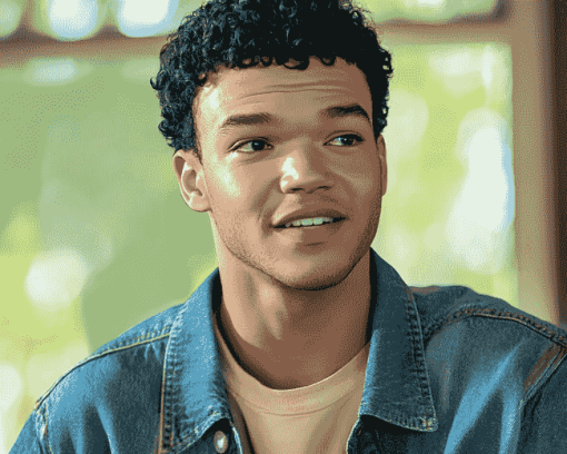 Justice Smith Shines as Theodore Finch Diamond Painting