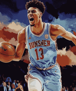 Justin Jackson Sports Figure Diamond Painting