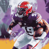 Justin Jefferson Legendary Football Diamond Painting