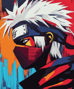 Kakashi Anime Pop Diamond Painting