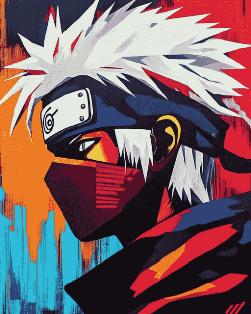 Kakashi Anime Pop Diamond Painting