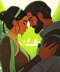 Kanan and Hera Romance Diamond Painting