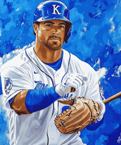 Kansas City Royals Baseball Players Diamond Painting