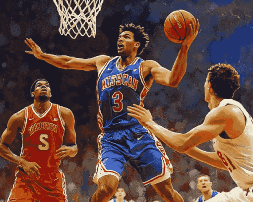 Kansas College Basketball Diamond Painting