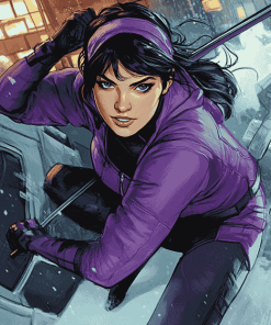 Kate Bishop Cartoon Diamond Painting