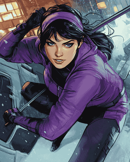 Kate Bishop Cartoon Diamond Painting