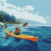 Kayaking Adventure Animation Diamond Painting