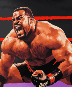 Keith Lee WWE Champion Diamond Painting