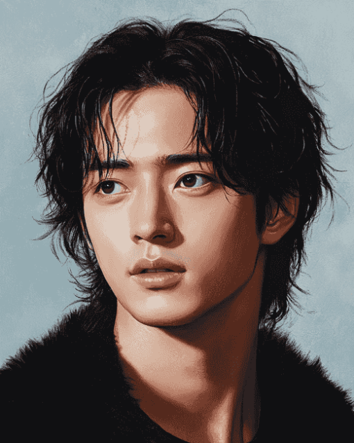 Kento Yamazaki Celebrity Diamond Painting