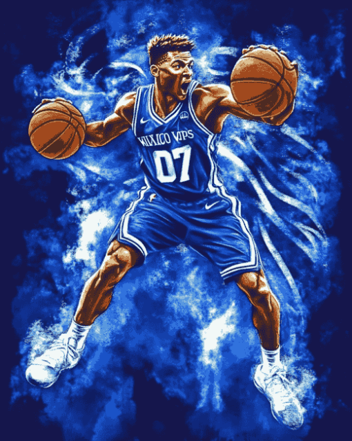 Kentucky Wildcats Basketball Diamond Painting