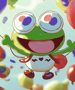 Keroppi Cartoon Diamond Painting