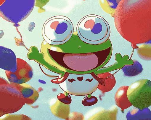 Keroppi Cartoon Diamond Painting