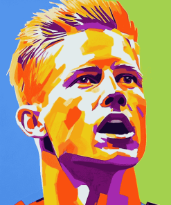 Kevin De Bruyne Pop Art Diamond Painting