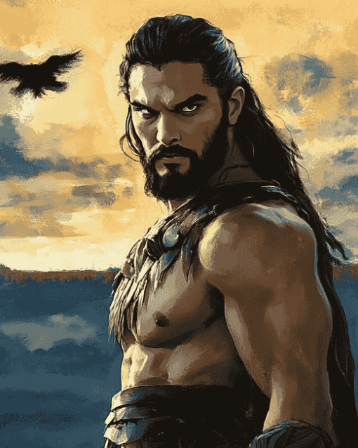 Khal Drago Jason Momoa Diamond Painting