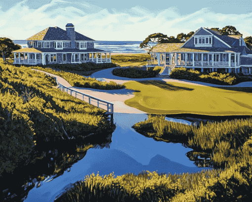 Kiawah Island Scenic Diamond Painting