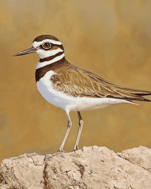 Killdeer Bird Diamond Painting