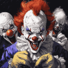 Killer Clowns Animation Diamond Painting