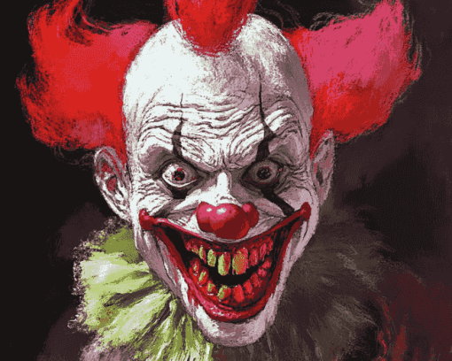 Killer Klowns Diamond Painting Collection