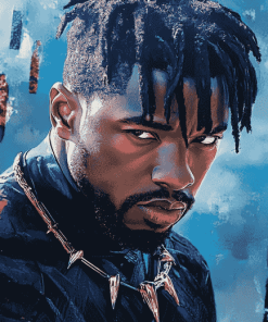 Killmonger Black Panther Diamond Painting