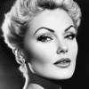 Kim Novak Celebrity Diamond Painting