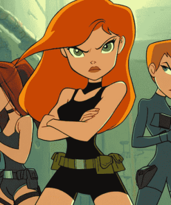 Kim Possible Cartoon Fun Diamond Painting